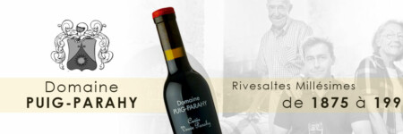 Rivesaltes Domaine Puig Parahy Acheter Rivesaltes Domaine Puig Parahÿ AOC Rivesaltes prix